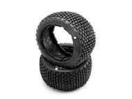 HB KHAOS REAR HPI BAJA TYRE (WHITE/MEDIUM 2PCS) 67972 - OUT OF STOCK